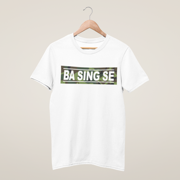 HolyHeimat Ba Sing Se Camo T-Shirt Bio-Baumwolle weiß