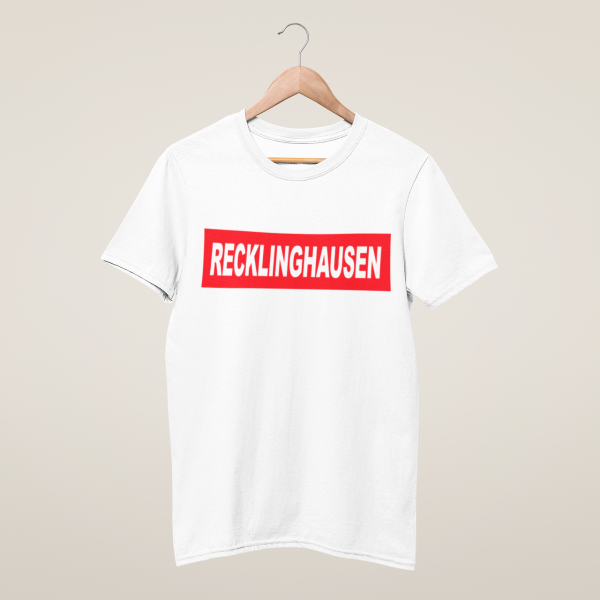 Recklinghausen Red T-Shirt Bio-Baumwolle Stanley Creator weiß