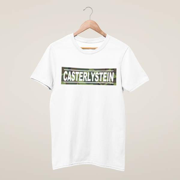 HolyHeimat Casterlystein Camo T-Shirt Bio-Baumwolle weiß